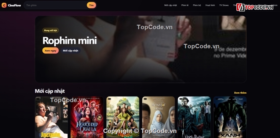 web phim,website đẹp,website phim
